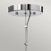 Elstead Lighting QN-MONDO3 QUINTIESSE Kronleuchter Mondo G9 3W LED 3000K Stahl, Chrom poliert; Glas satiniert weiß H:51. 1cm Ø45. 7cm dimmbar höhenverstellbar Bild 4