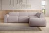 Selsey 'Bouvi' Ecksofa mit seitlicher Rückenlehne an der Ottomane, rechts, beige, Bouclé Bild 2