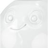 Tasse Vase Gesicht amüsiert weiß lustige Blumenvase Fiftyeight Porzellanvase Bild 3