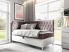 Boxspringbett 'Lenda Junior 3' rosa 80x200 cm Links Bild 2