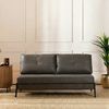 Bronx71 Schlafsofa 2-Sitzer Mikko Eco-Leder anthrazit Bild 2