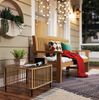 Gartentisch 65x65x43 cm – Beistelltisch aus PE-Rattan mit Glasplatte, Stahlrahmen und 30 kg Belastbarkeit Bild 3