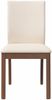 vidaXL Esszimmerstühle mit Kissen 2 Stk. Braun Massivholz Gummibaum 4102448 Bild 5