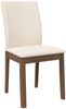 vidaXL Esszimmerstühle mit Kissen 2 Stk. Braun Massivholz Gummibaum 4102448 Bild 4