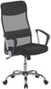 Chefsessel >Regensburg< ergonomisch, schwarz, Netzstoff - 60x106x60cm (BxHxT) Bild 2