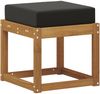 vidaXL Outdoor Hocker Bank Massivholz Akazie Natur 900662 Bild 5