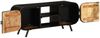 vidaXL TV-Schrank 110 x 30 x 45 cm Raues Mangoholz [328414] Bild 4