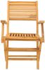 vidaXL Gartenstühle 2 Stk. Klappbar 55x62x90 cm Massivholz Teak 362762 Bild 4