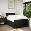 vidaXL Boxspringbett mit Matratze Schwarz 120x200 cm Stoff 3288164 Bild 4