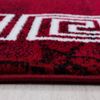 Kurzflor Teppich Pago rechteckig - 120x170 cm - Rot Bild 4
