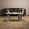 IDIMEX Couchtisch MESA, moderner Wohnzimmer Tisch aus Massivholz, Sofatisch 110x60 cm grau Bild 3