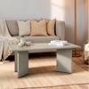 IDIMEX Couchtisch MESA, moderner Wohnzimmer Tisch aus Massivholz, Sofatisch 110x60 cm grau Bild 2