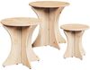 vidaXL Couchtisch 3 pcs Natur 873568 Bild 2