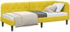 vidaXL Eckbettgestell Gelb 80 x 200 cm Samt 42016592 Bild 3