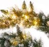 vidaXL Weihnachtsgirlande mit LED-Lichtern Grün 5,2 m PVC 345170 Bild 5