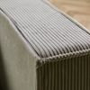 Ecksofa Ottomane links Cord Velours 266x150x80 grün FINN Bild 4