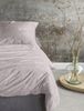Irisette Feinbiber Bettwäsche Koala 200x200 Melange uni rosa rose 8544-60 Bild 4