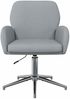 vidaXL Drehstühle 4 Stk. 54 x 58 x 90 cm Hellgrau Stoff 3428303 Bild 3