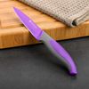 Küchenmesser mit Klingenschutz lavendel C3 Bild 3