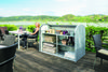 Biohort StoreMax, 120: 117 x 73 x 109 (b x t x h) cm, dunkelgrau-metallic Bild 2