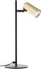 Brilliant Tischleuchte Marty LED-Tischlampe, 40 cm, GU10, 350 lm, 3000 K, schwarz/matt goldfarben Bild 4