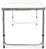 Klapptisch Campingtisch höhenverstellbar Aluminium MDF 120x60x70cm Bild 3