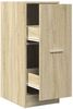 vidaXL Apothekerschrank Sonoma-Eiche 30x41x77,5 cm Holzwerkstoff 855153 Bild 2