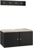 Garderoben-Set Kirtan Slim VI (Farbe: Schwarz, Abriamo 03) Bild 2