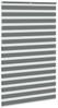 vidaXL Doppelrollo Dunkelgrau 140x230 cm Stoffbreite 135,9 cm Polyester 4014191 Bild 4