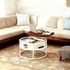 Relaxdays Couchtisch mit Hebeplatte & Stauraum Bild 5