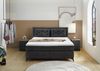 Boxspringbett 180x200 Federkern Wendematr.H2/H3 Bonell Topper Chenille Anthrazit Bild 2