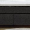 Boxspringbett 180x200 Federkern Wendematr.H2/H3 Bonell Topper Chenille Anthrazit Bild 4