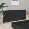 vidaXL Kopfteil Schwarz 200x1,5x80 cm Holzwerkstoff 811044 Bild 3