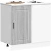 vidaXL Küchenunterschrank Porto Grau Sonoma Holzwerkstoff 854304 Bild 3