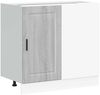 vidaXL Küchenunterschrank Porto Grau Sonoma Holzwerkstoff 854304 Bild 2