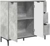 vidaXL Sideboard Beton Grau 89,5 x 33 x 82 cm Holzwerkstoff 883457 Bild 5