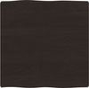 vidaXL Tischplatte 60x60x(2-4) cm Massivholz Behandelt Baumkante 364002 Bild 2