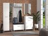 Wandspiegel >Cacak< in Weiß - 57,5x80x2cm (BxHxT) Bild 4