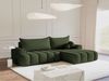 Selsey 'Dandelino' Ecksofa mit Schlaffunktion, Stauraum und Bouclé-Bezug, khaki, rechts, 80 x 275 x 168 cm Bild 3
