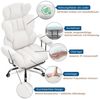 COMHOMA Gaming-Stuhl Ergonomischer Bürostuhl 180 kg, mit Lendenstütze & Fußstütze, 135° verstellbare Rückenlehne, hoher Chefsessel Bild 4