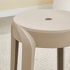 HOME DELUXE Hocker stapelbar NIVO – Beige, 8er Set Bild 2