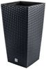 Prosperplast Pflanzkübel Rato Square, Blumentopf mit Einsatz Rato Square Umbra/Anthrazit/Weiß Bild 1