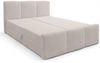 AX LIVING Boxspringbett in Beige Ankarra 160x200 cm Bett mit Stauraum Bild 4