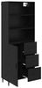 vidaXL Highboard Schwarz Eichen-Optik 69,5 x 34 x 180 cm 3416268 Bild 5