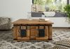 Truhe Mango 90x90x45 natur lackiert RAILWAY #164 Bild 2