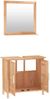 vidaXL 2-tlg. Badmöbel-Set Massivholz Nussbaum 3185783 Bild 3