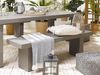 Gartenbank TARANTO 150 cm Beton Grau Bild 3