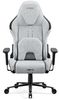 DIABLO CHAIRS Gaming-Stuhl X.One Prime Stoff ergonomisch Metallbasis 140kg CoolComfort (Magnetische Kopfstütze, Höhenverstellbare Armlehnen, Kühlender Sitz), Kopfstütze Lendenkissen CoolComfort Räder Stoff Bild 2