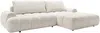 Vente-unique - FARNETA Sofa Stoff Beige - B 177 cm x H 86 cm x L 280 cm Bild 3