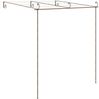 vidaXL Garten-Pergola Antik-Braun 3x3x2,5 m Eisen 313997 Bild 4